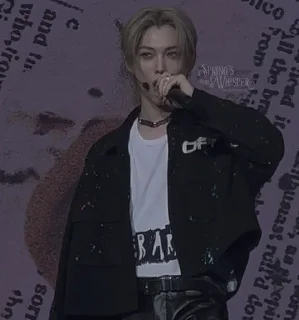 Sticker from stray kids. @dypxhfi .