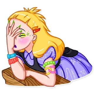 🤦‍♀️ emoji Disney @TVstickers Telegram sticker 18 of 78