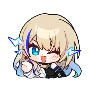 🪻 emoji Сервал @arts_hsr Telegram sticker 4 of 25