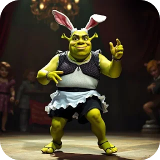 🪳 emoji Шрекчес ах ох ох Telegram sticker 6 of 18