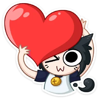 Sticker from Тёмная Милшу @TgSticker