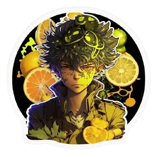 🍋 emoji MJ.Hum.LemonSticks Telegram sticker 9 of 32