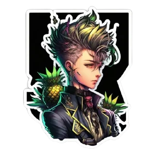 🍍 emoji MJ.Hum.AnanasSticks Telegram sticker 9 of 48