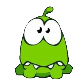 😶 emoji Om Nom Telegram sticker 18 of 30