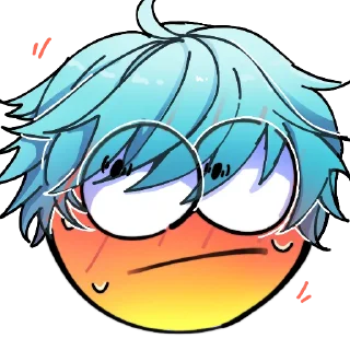 😳 emoji ох е Telegram sticker 15 of 17