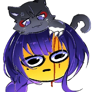 😳 emoji ох е Telegram sticker 12 of 17