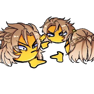 😡 emoji ох е Telegram sticker 14 of 17