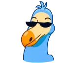 😎 emoji Donnie Dodo Telegram sticker 6 of 20