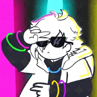 😎 emoji X!Chara @Faer_Bear Telegram sticker 24 of 25