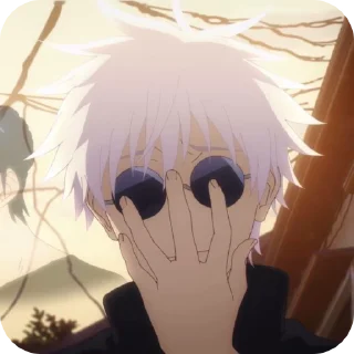 🌟 emoji годжо -> @animebotsa Telegram sticker 18 of 50