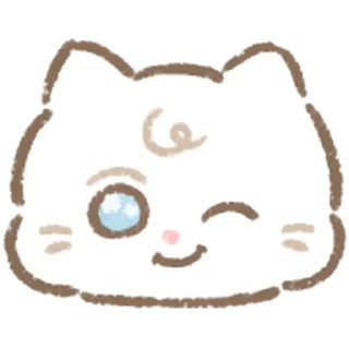 Sticker from ૮꒰ ｡っ -｡꒱ఎ   ⃝@mewsticks ⊹  ◜ ♡  𝅭