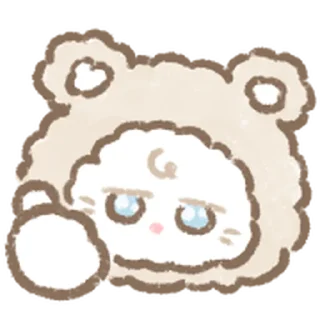 🍼 emoji ૮꒰ ｡っ -｡꒱ఎ   ⃝@mewsticks ⊹  ◜ ♡  𝅭 Telegram sticker 23 of 40