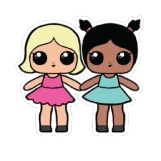 👭 emoji L.O.L SURPRISE Telegram sticker 7 of 11