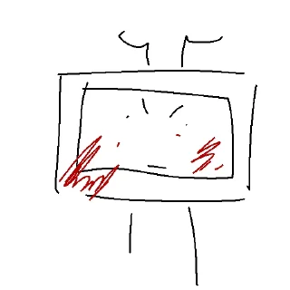 😡 emoji tv Telegram sticker 8 of 10