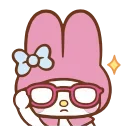 😎 emoji @kotletovvemoji | My Melody Telegram sticker 8 of 40