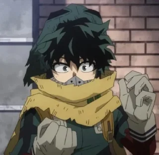 Sticker from Midoriya Izuku #MHA