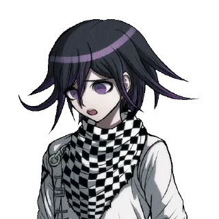😰 emoji Kokichi Ouma Telegram sticker 13 of 21