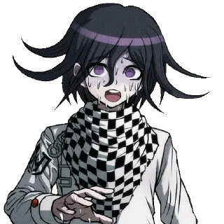 😨 emoji Kokichi Ouma Telegram sticker 15 of 21