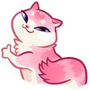 👍 emoji Pussy Cat Telegram sticker 3 of 40