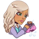 👛 emoji Gyaru Telegram sticker 23 of 35
