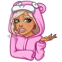 🤷 emoji Gyaru Telegram sticker 24 of 35