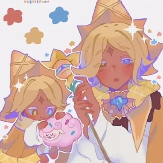 Sticker from 🍦~.•°`` pure vanilla cookie!!!