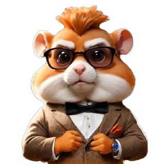 👔 emoji Hamster Kombat Stickers Telegram sticker 13 of 118