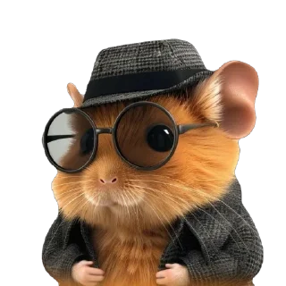 🕵‍♂️ emoji Hamster Kombat Stickers Telegram sticker 16 of 118