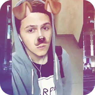 😎 emoji Русланчек золотой мальчек Telegram sticker 23 of 25