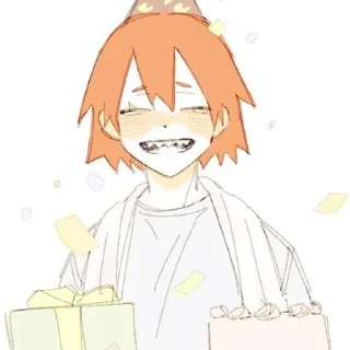 🥳 emoji Гейская академия Telegram sticker 6 of 106