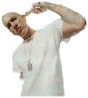 👉 emoji Eminem Telegram sticker 17 of 120