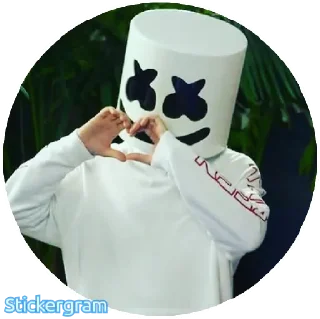 Sticker from Marshmello DJ