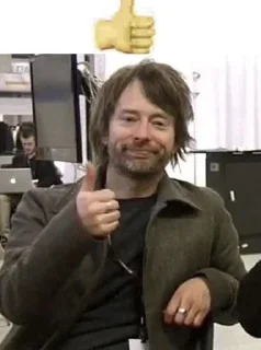 Sticker from radiohead