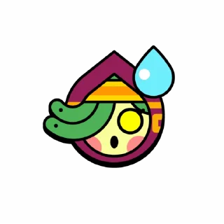 💧 emoji Dew Official pins Telegram sticker 6 of 14