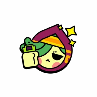 🤳 emoji Dew Official pins Telegram sticker 9 of 14