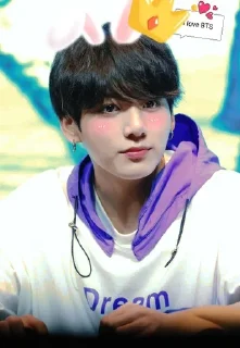 🤓 emoji ONLY LUV BTS Telegram sticker 11 of 48