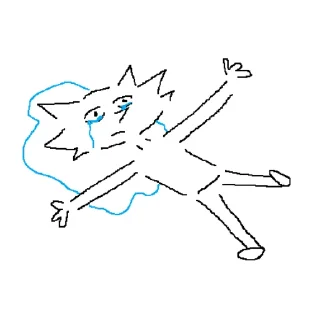 😢 emoji Лис Крис Telegram sticker 6 of 22