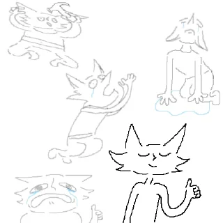 😭 emoji Лис Крис Telegram sticker 8 of 22