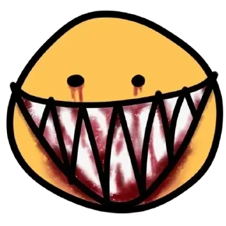💀 emoji Cursed images Telegram sticker 6 of 110