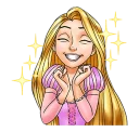 👸 emoji Rapunzel :: @TgSticker Telegram sticker 19 of 40