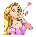 👸 emoji Rapunzel :: @TgSticker Telegram sticker 7 of 40