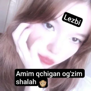 🤤 emoji Lezbi by @StikerYaratishbot Telegram sticker 5 of 17