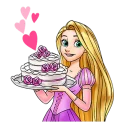👸 emoji Rapunzel :: @TgSticker Telegram sticker 23 of 40