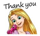 👸 emoji Rapunzel :: @TgSticker Telegram sticker 8 of 40