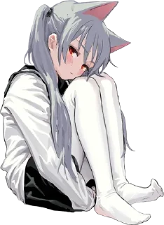 Sticker from Неко-Тянки @anime_stickerr