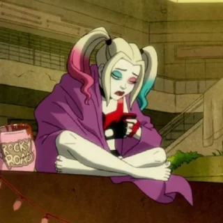 ♦ emoji Harley Quinn Telegram sticker 13 of 70