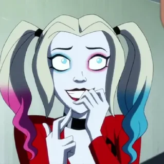 ♦ emoji Harley Quinn Telegram sticker 24 of 70