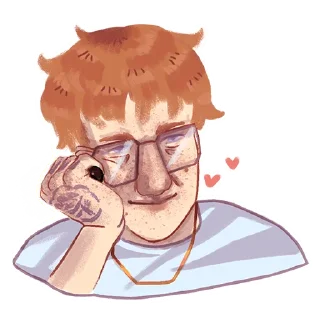 😍 emoji Рыжий балбес @meowmovka Telegram sticker 15 of 15