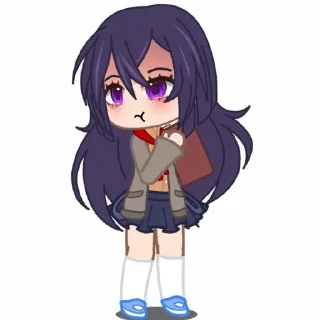 😌 emoji Доки доки Telegram sticker 8 of 28