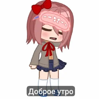 🥴 emoji Доки доки Telegram sticker 5 of 28